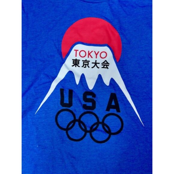 XL - Tokyo Olympics USA tee - blue NWT - Picture 3 of 7